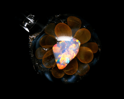 Crushed opal design inspiration piece