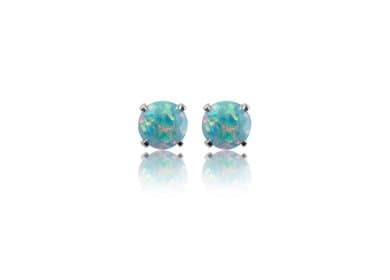 FE-0044-OP03-A Opal Earring