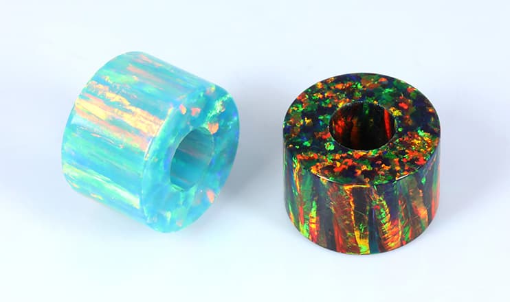 Bello opal round rondelle