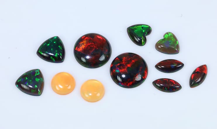assorted galaxy opal