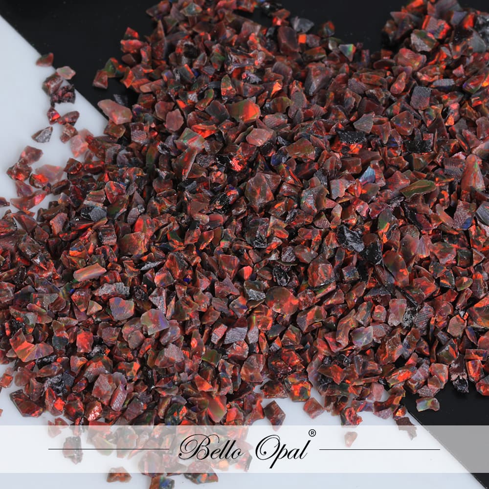 2mm - 30 mesh crushed opal - OP20-CRUSH-2-30