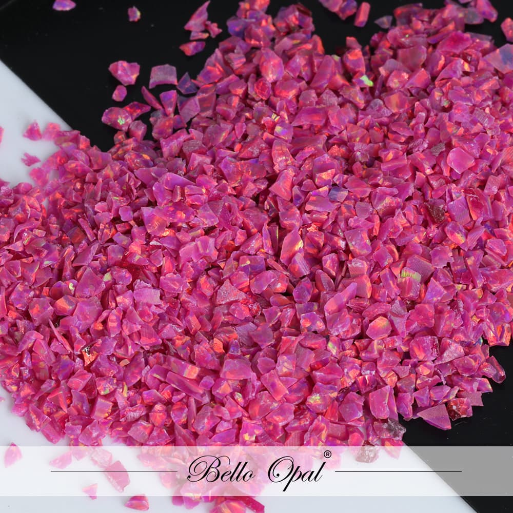 2mm - 30 mesh crushed opal - OP23-CRUSH-2-30