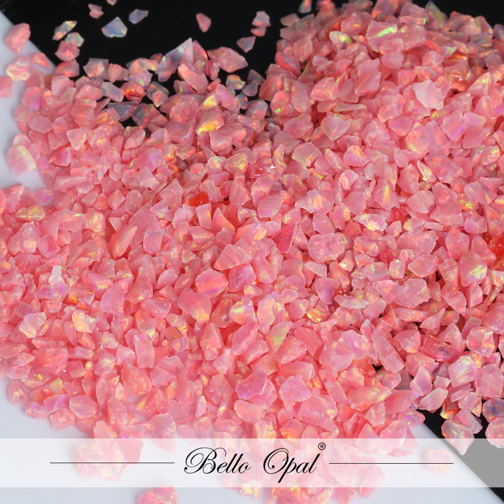 2mm - 30 mesh crushed opal - OP24-CRUSH-2-30