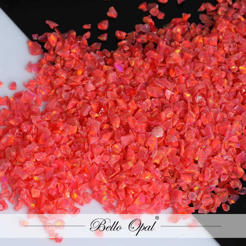 2mm - 30 mesh crushed opal - OP25-CRUSH-2-30