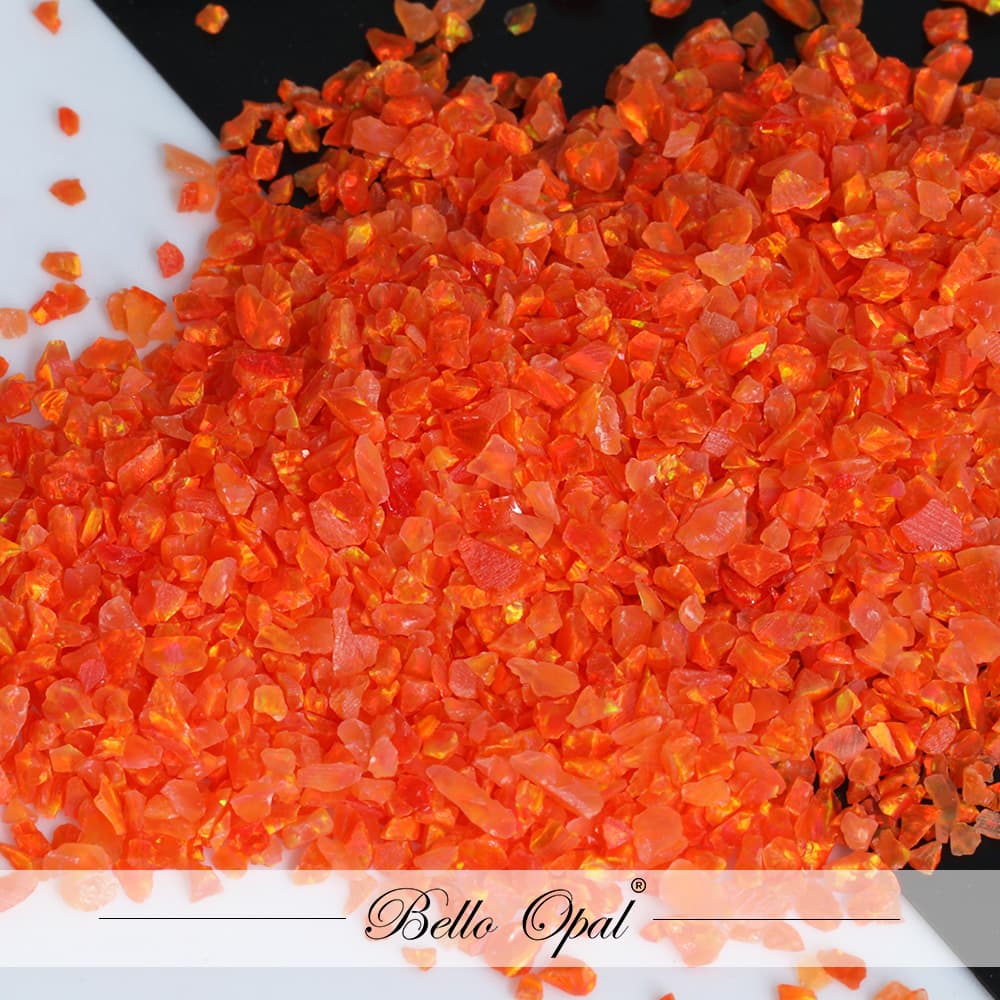 2mm - 30 mesh crushed opal - OP31-CRUSH-2-30