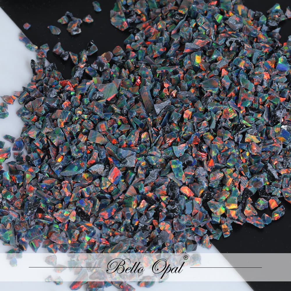 2mm - 30 mesh crushed opal - OP32-CRUSH-2-30