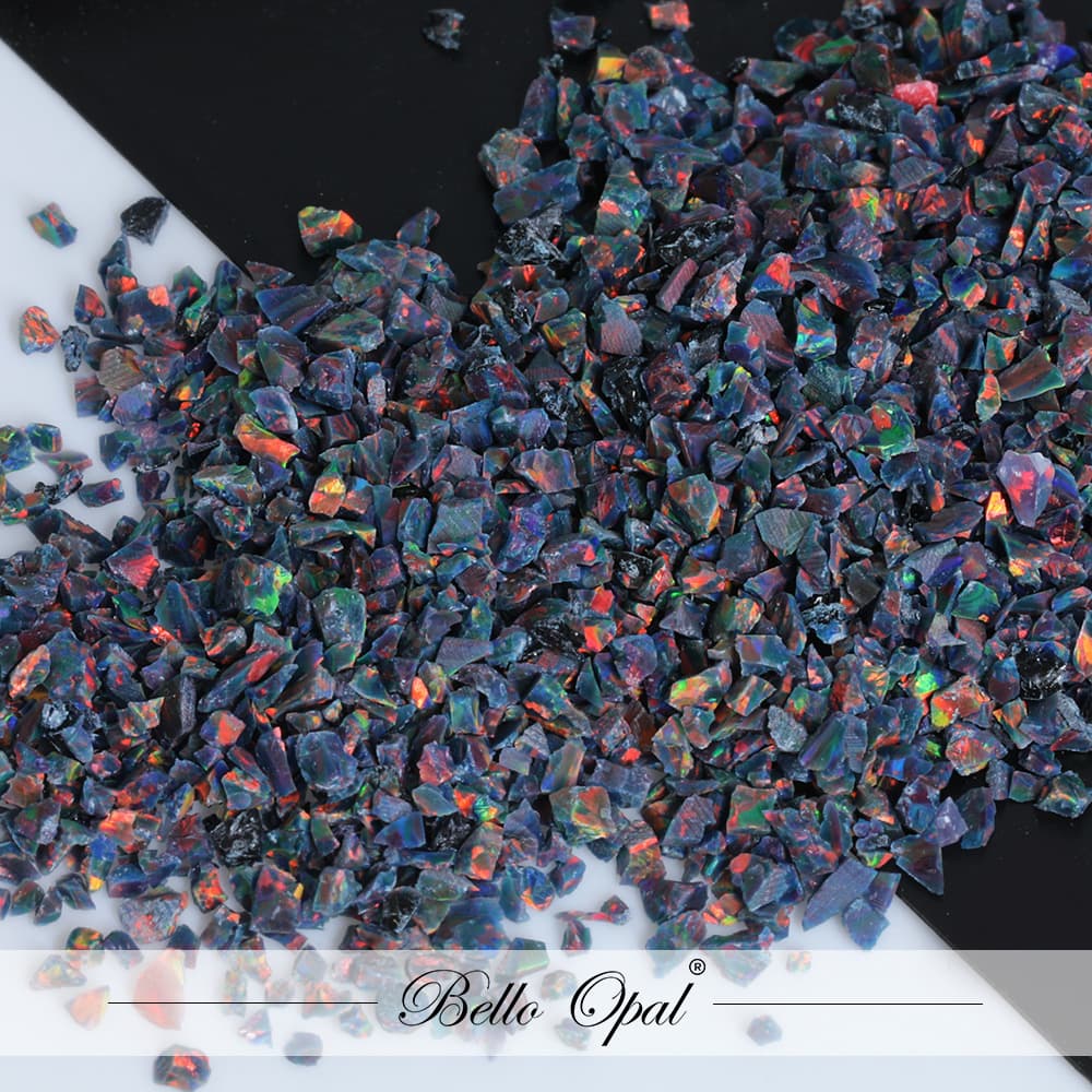 2mm - 30 mesh crushed opal - OP33-CRUSH-2-30