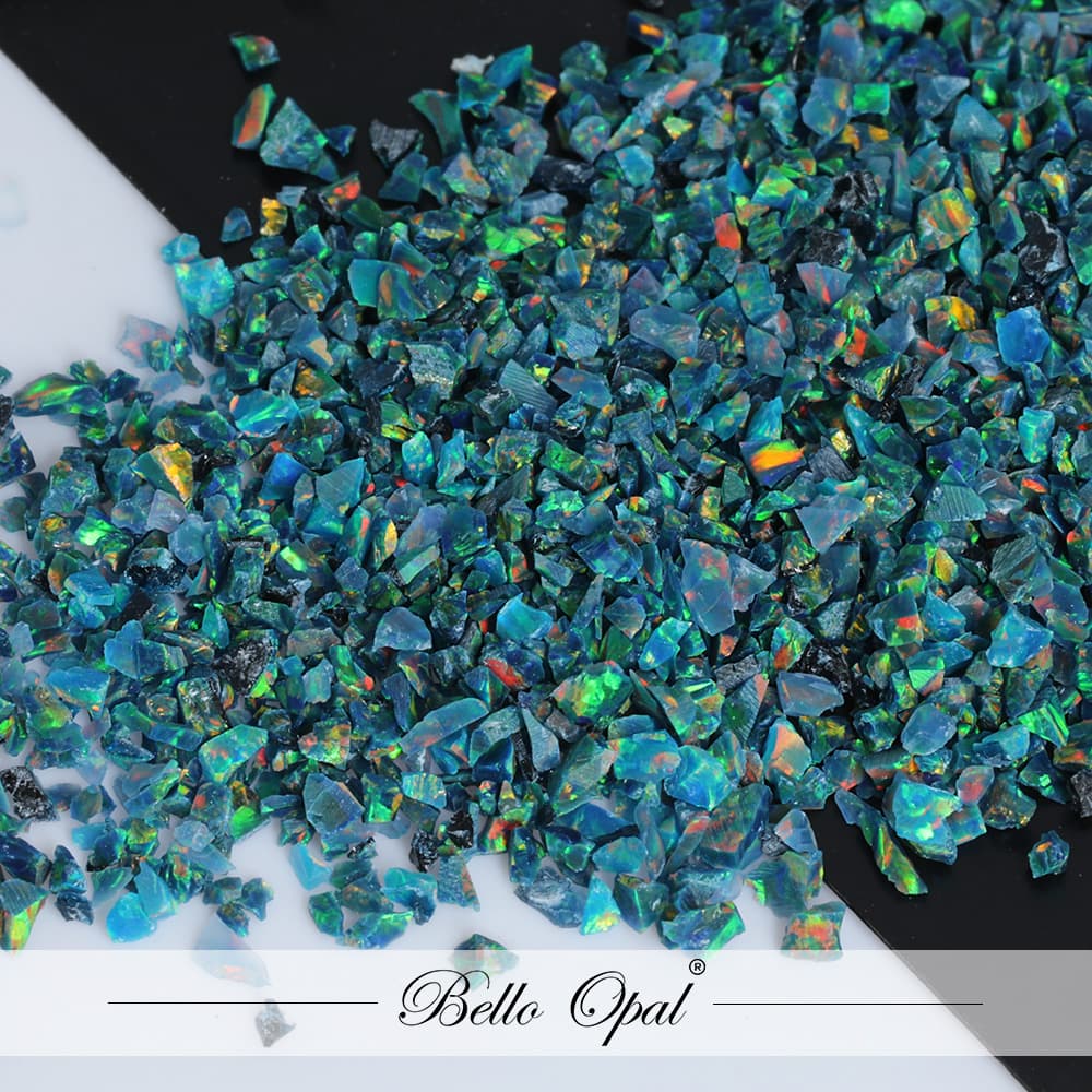 2mm - 30 mesh crushed opal - OP35-CRUSH-2-30