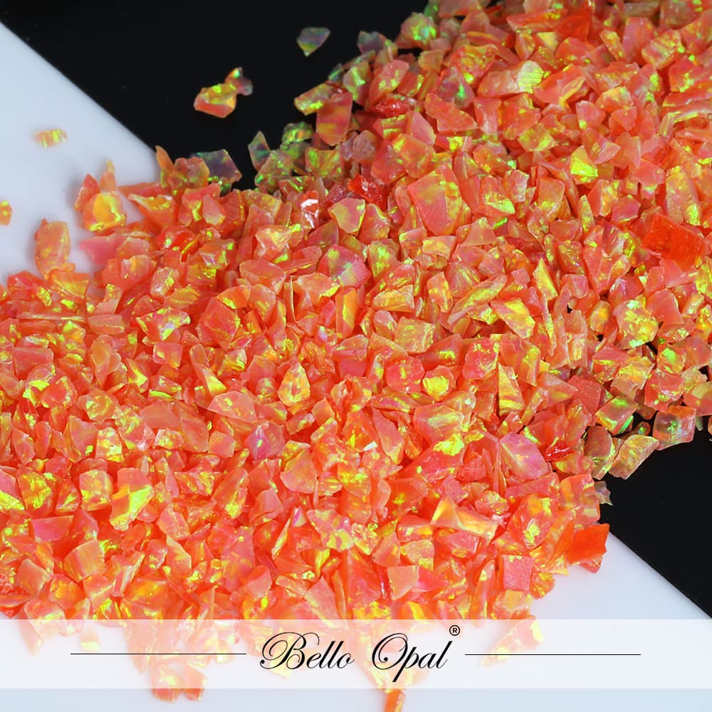 2mm - 30 mesh crushed opal - OP37-CRUSH-2-30