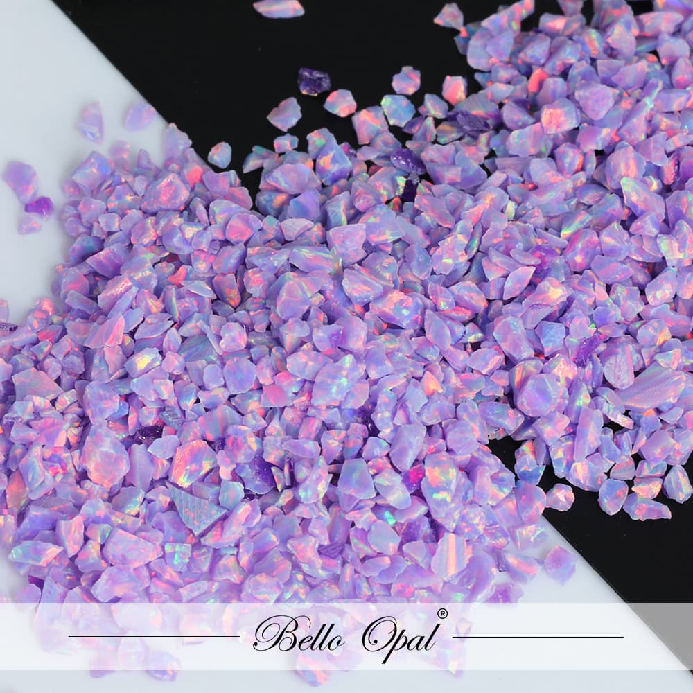 2mm - 30 mesh crushed opal - OP38-CRUSH-2-30