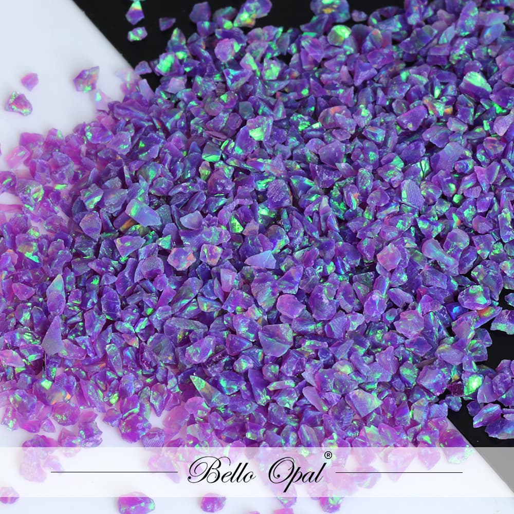2mm - 30 mesh crushed opal - OP41-CRUSH-2-30