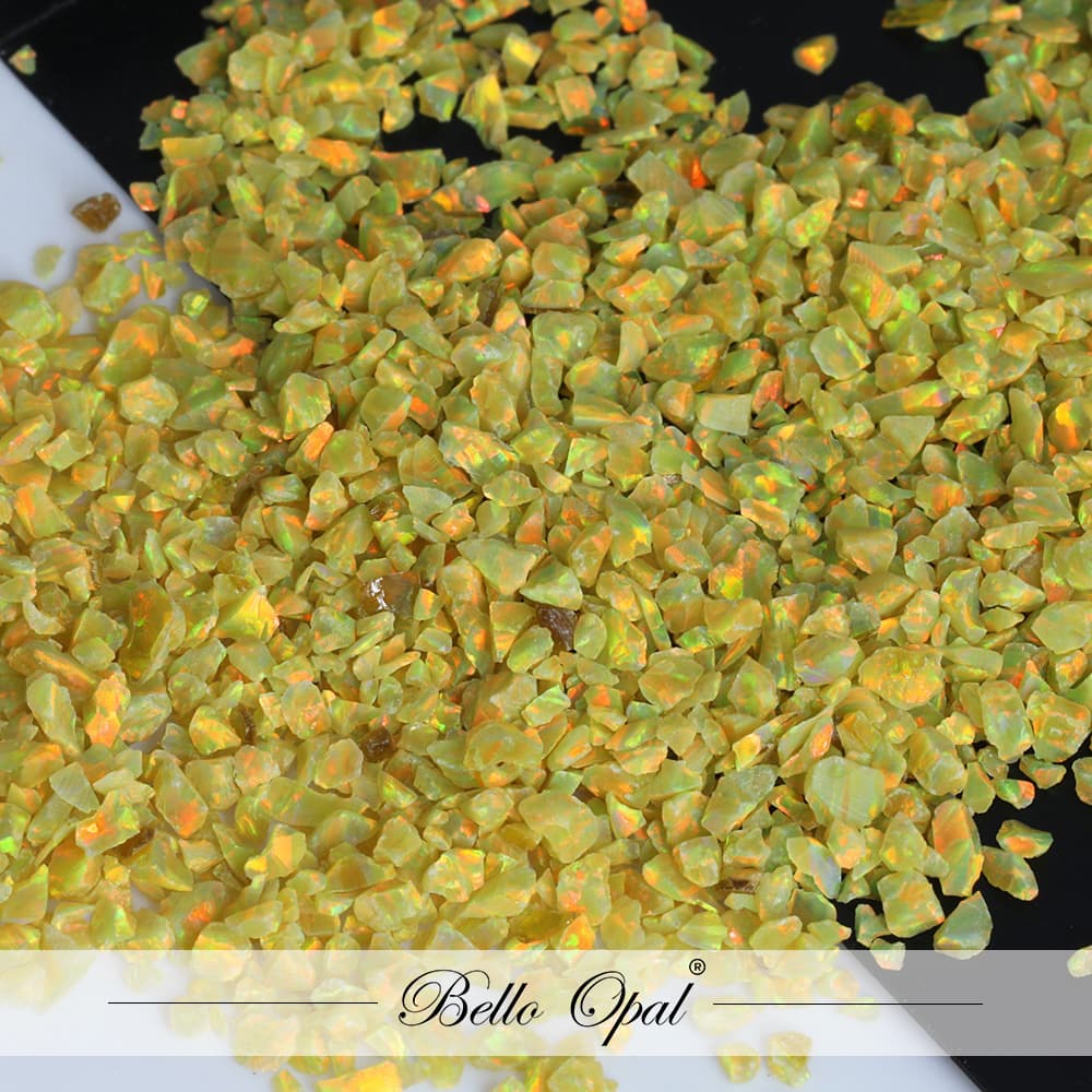 2mm - 30 mesh crushed opal - OP46-CRUSH-2-30