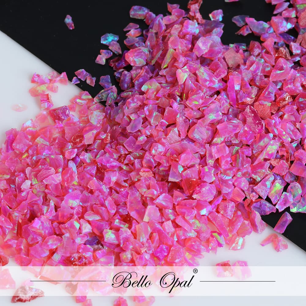 2mm - 30 mesh crushed opal - OP49-CRUSH-2-30
