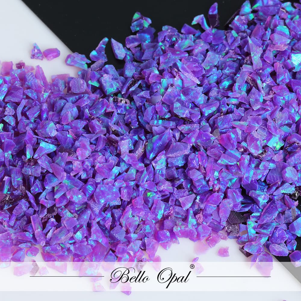 2mm - 30 mesh crushed opal - OP52-CRUSH-2-30