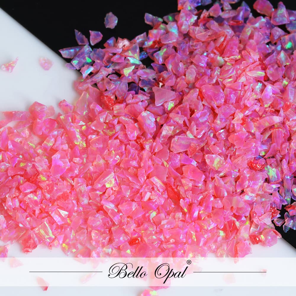 2mm - 30 mesh crushed opal - OP59-CRUSH-2-30