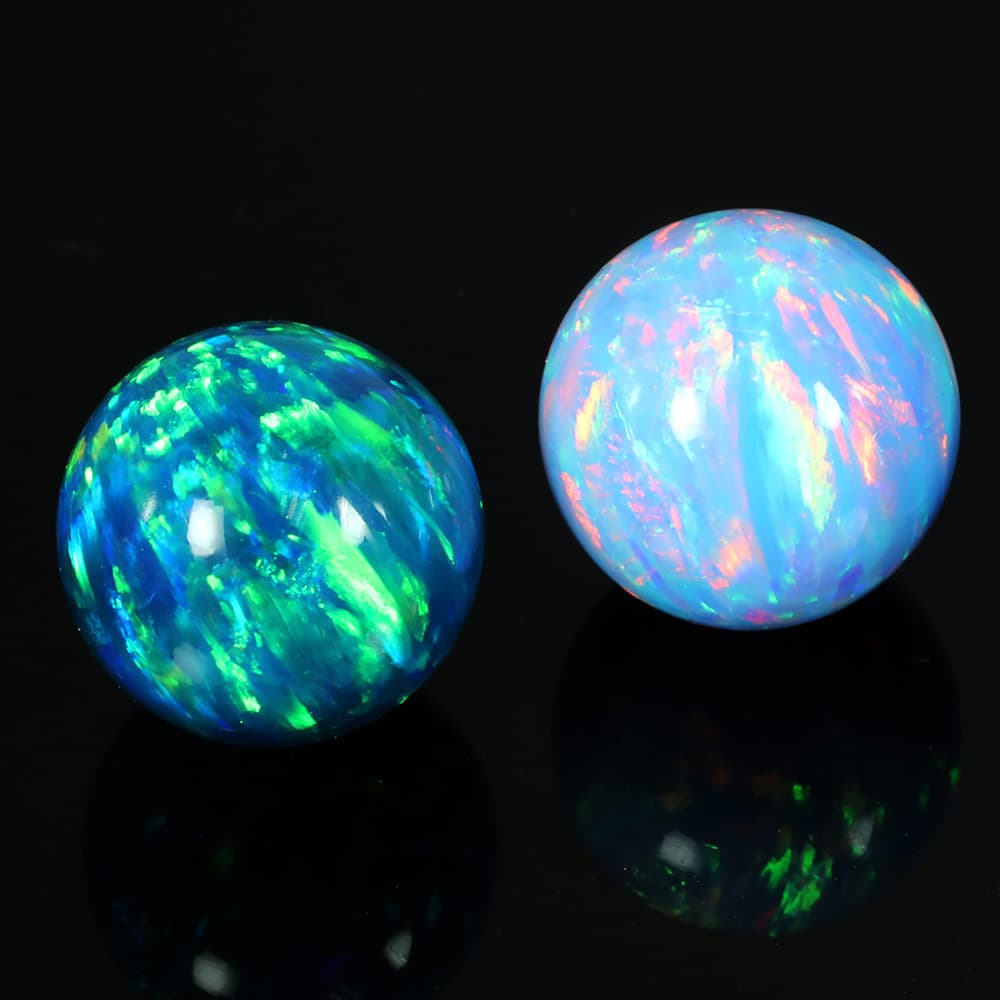 bello opal synthetic opal round bead icon