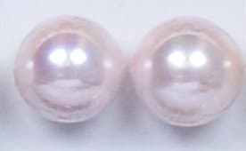 RPN shell case with simulated-pearl material, multidirectional iridescence and refined polished finish