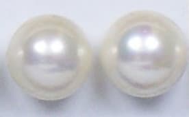 RWC shell case with simulated-pearl finish, glossy iridescent surface and smooth curved design
