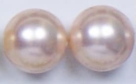 SGP pendant necklace with round simulated-pearl centerpiece and minimalist chain