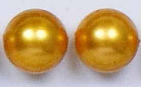 SK4 choker-style simulated-pearl necklace with uniform glossy pearl beads