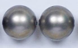 ST1 simulated-pearl dangle earrings with linear pearl strand and hypoallergenic posts