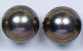 ST2 simulated-pearl drop earrings with double-tiered pearl arrangement and lever-backs
