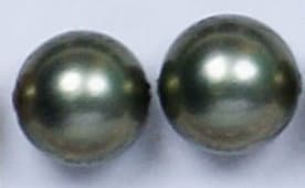 STG simulated-pearl bangle bracelet with seamless circular design and subtle sheen