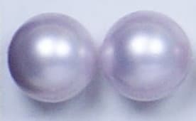 SV2 necklace with lustrous simulated-pearl beads and silver-toned clasp