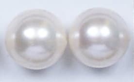 TP2 toggle bracelet featuring simulated-pearl station beads and shell-shaped clasp