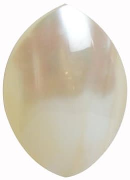 MQ natural pearl necklace featuring lustrous round natural pearls on a delicate gold chain
