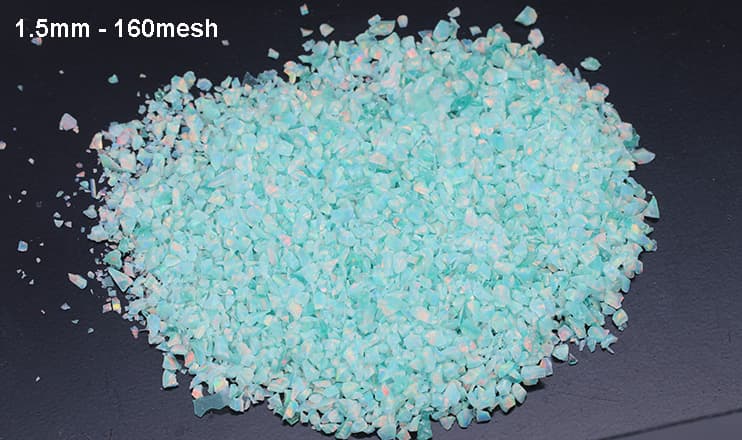 bello opal chips 1.5mm 160mesh