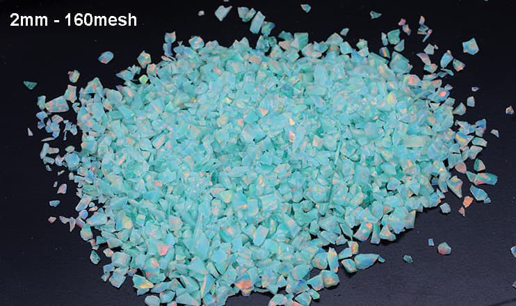 bello opal chips 2mm 160mesh