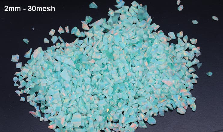 bello opal chips 2mm 30mesh