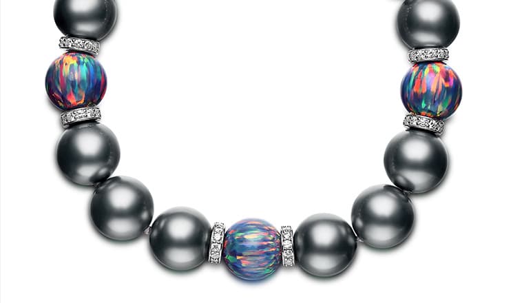 bello opal sphere pearl bracelet
