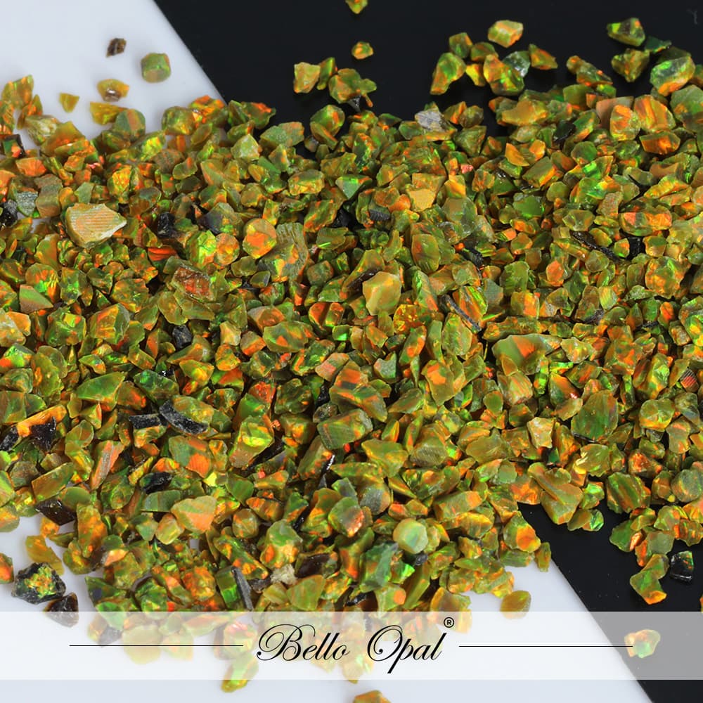 2mm - 30 mesh crushed opal - OP70-CRUSH-2-30