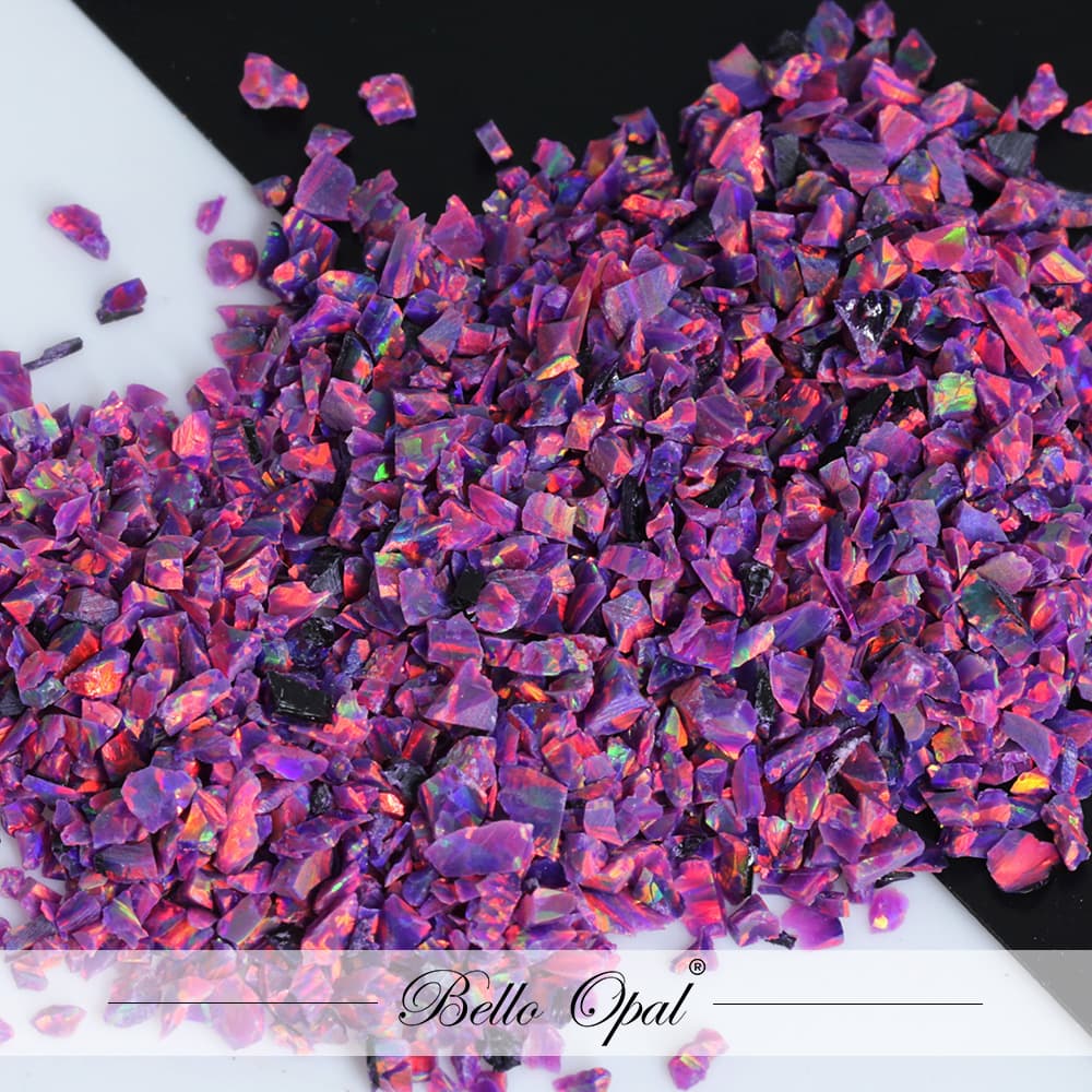 2mm - 30 mesh crushed opal - OP76-CRUSH-2-30