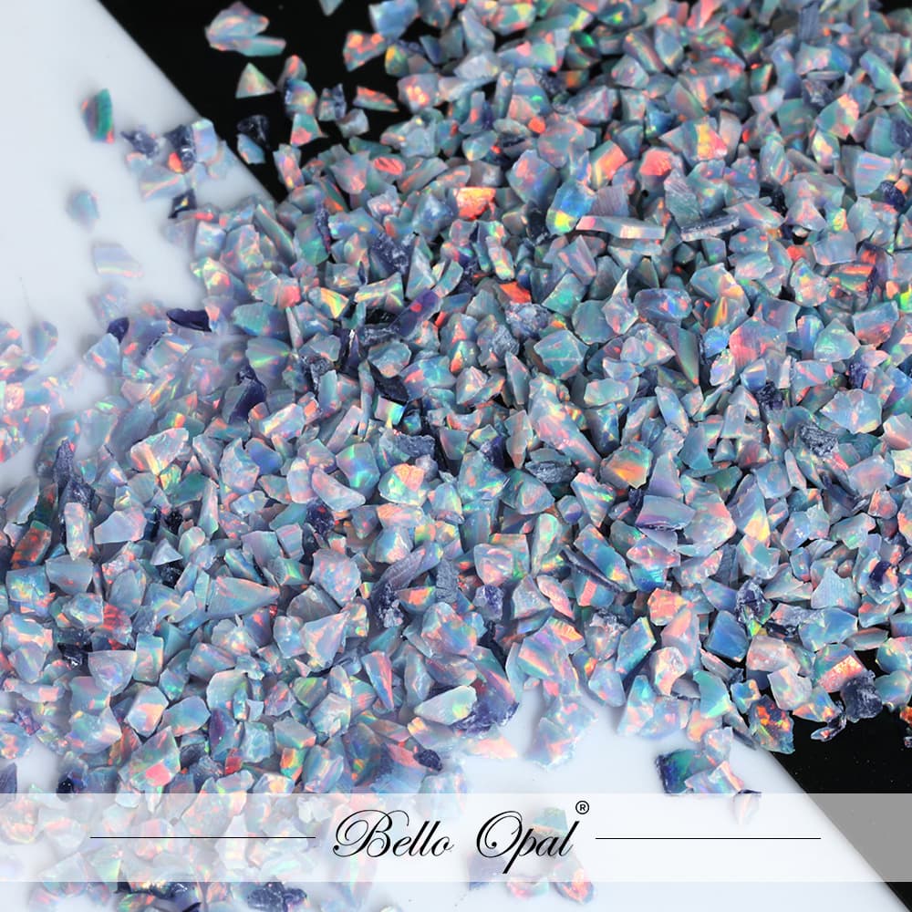2mm - 30 mesh crushed opal - OP78-CRUSH-2-30