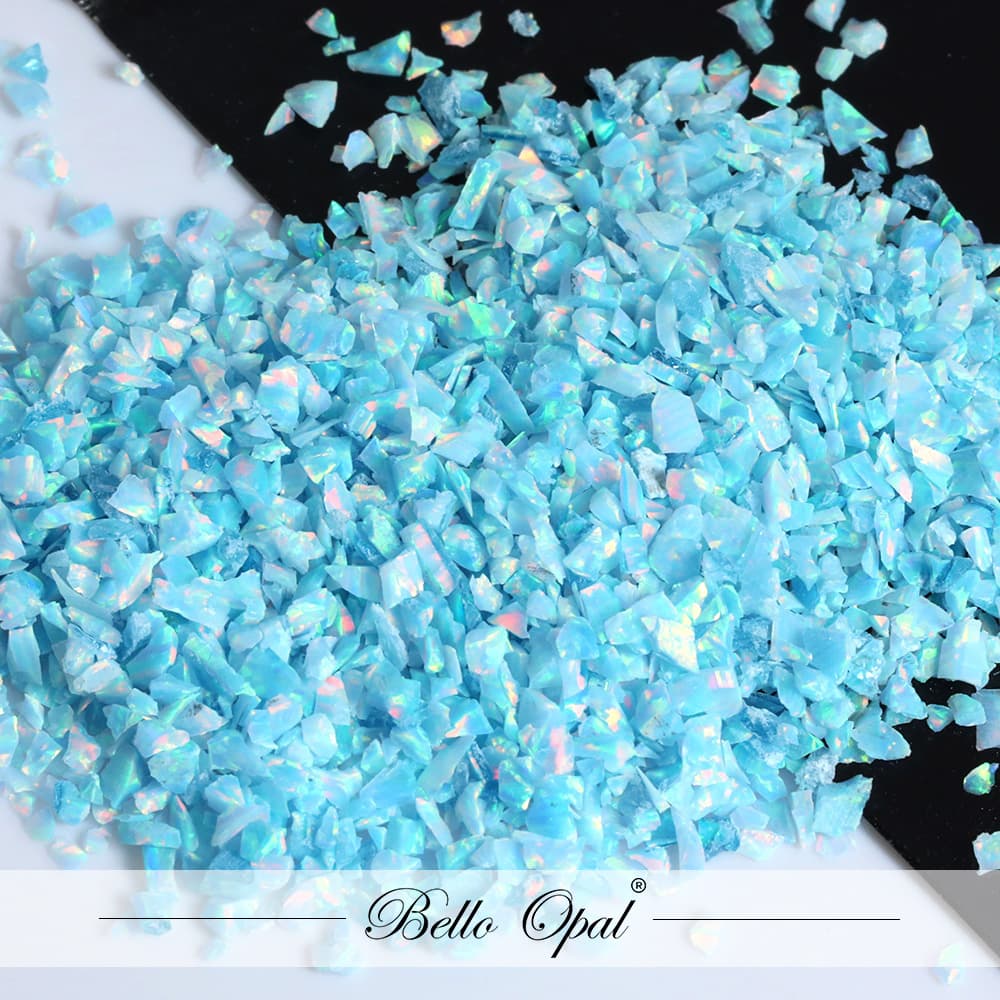2mm - 30 mesh crushed opal - OP80-CRUSH-2-30