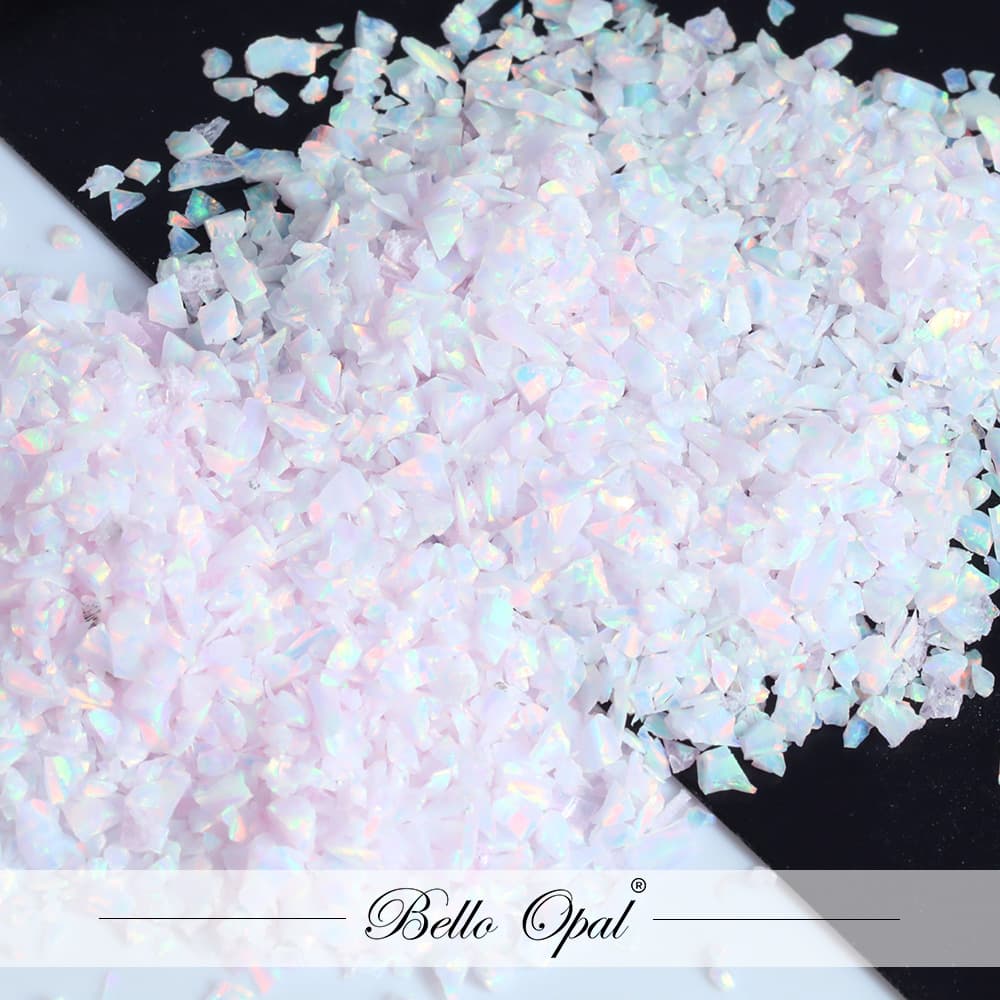 2mm - 30 mesh crushed opal - OP83-CRUSH-2-30