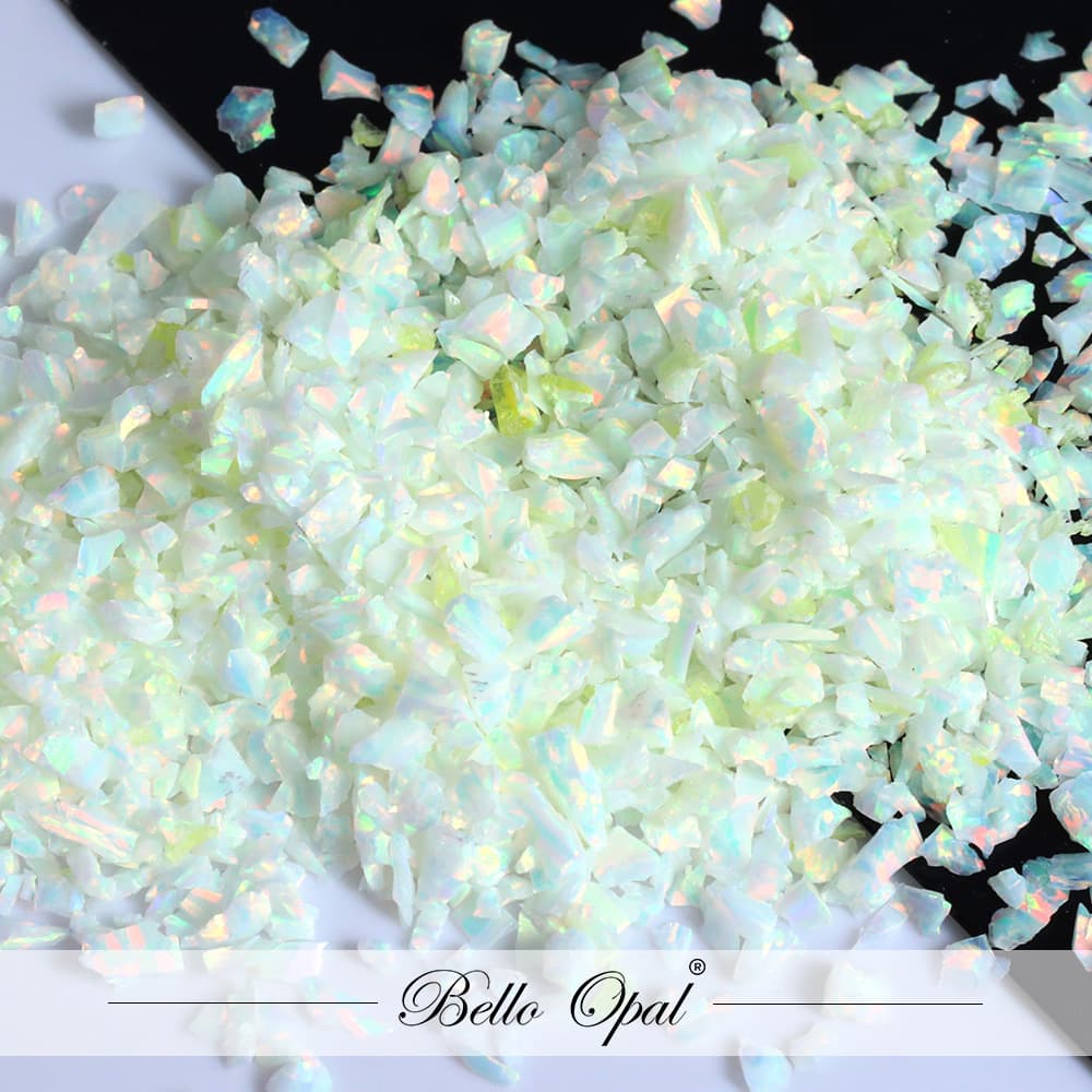2mm - 30 mesh crushed opal - OP84-CRUSH-2-30