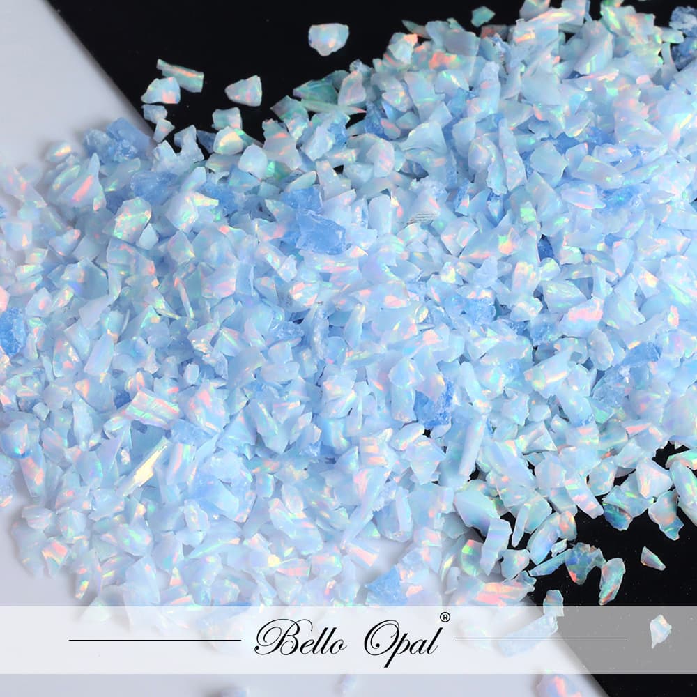 2mm - 30 mesh crushed opal - OP85-CRUSH-2-30