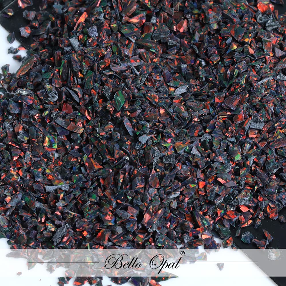 2mm - 30 mesh crushed opal - OP89-CRUSH-2-30