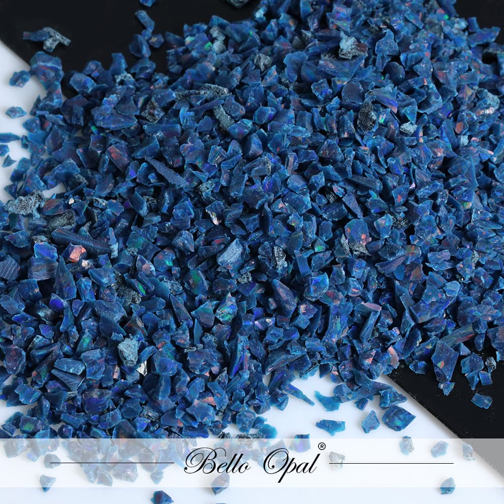 2mm - 30 mesh crushed opal - OP91-CRUSH-2-30