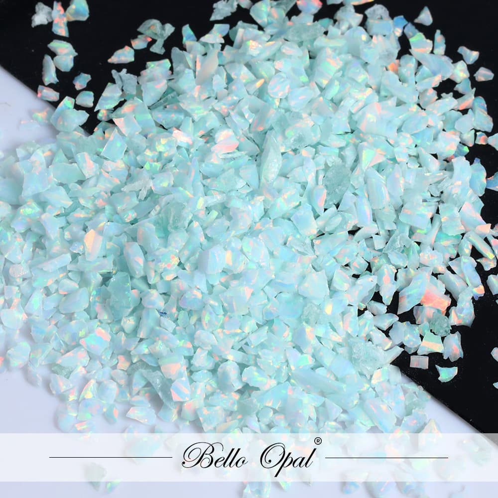 2mm - 30 mesh crushed opal - OP92-CRUSH-2-30