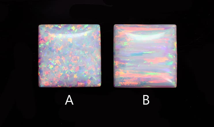 bello pink opal cabochons