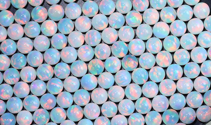 galaxy milky beads