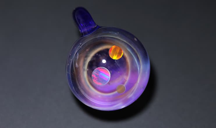 galaxy opal glass