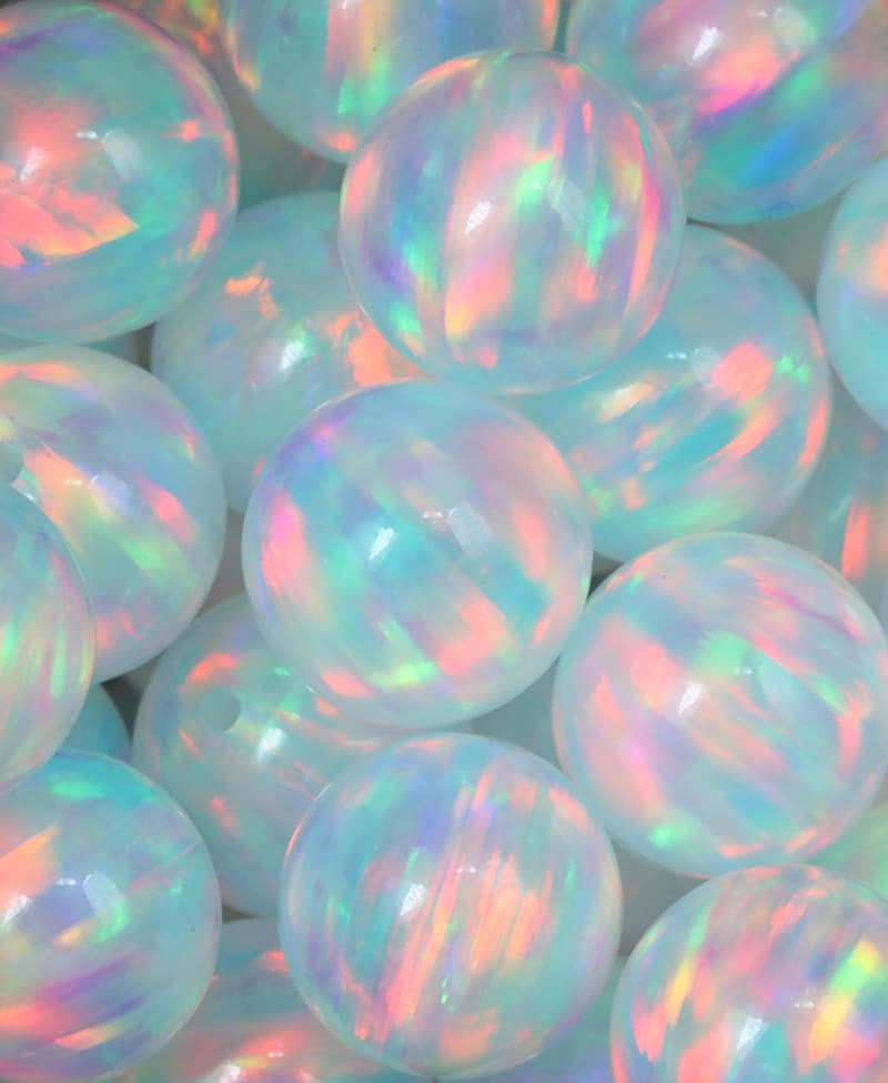 lab grown opal jelly opal beads OP534