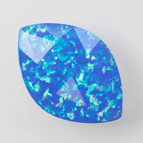 GLASS/ CRYSTAL OPAL DOUBLET CABOCHON A CUT - GO05-F-MQC-A
